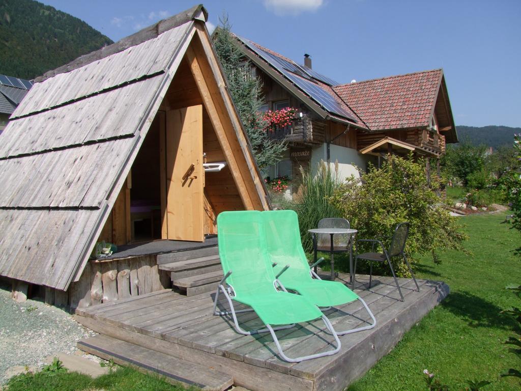 Garden Eco Houses Cebelica Bohinj Exteriör bild