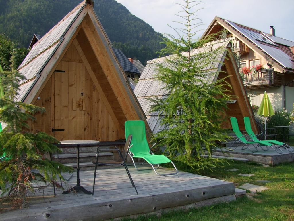 Garden Eco Houses Cebelica Bohinj Exteriör bild