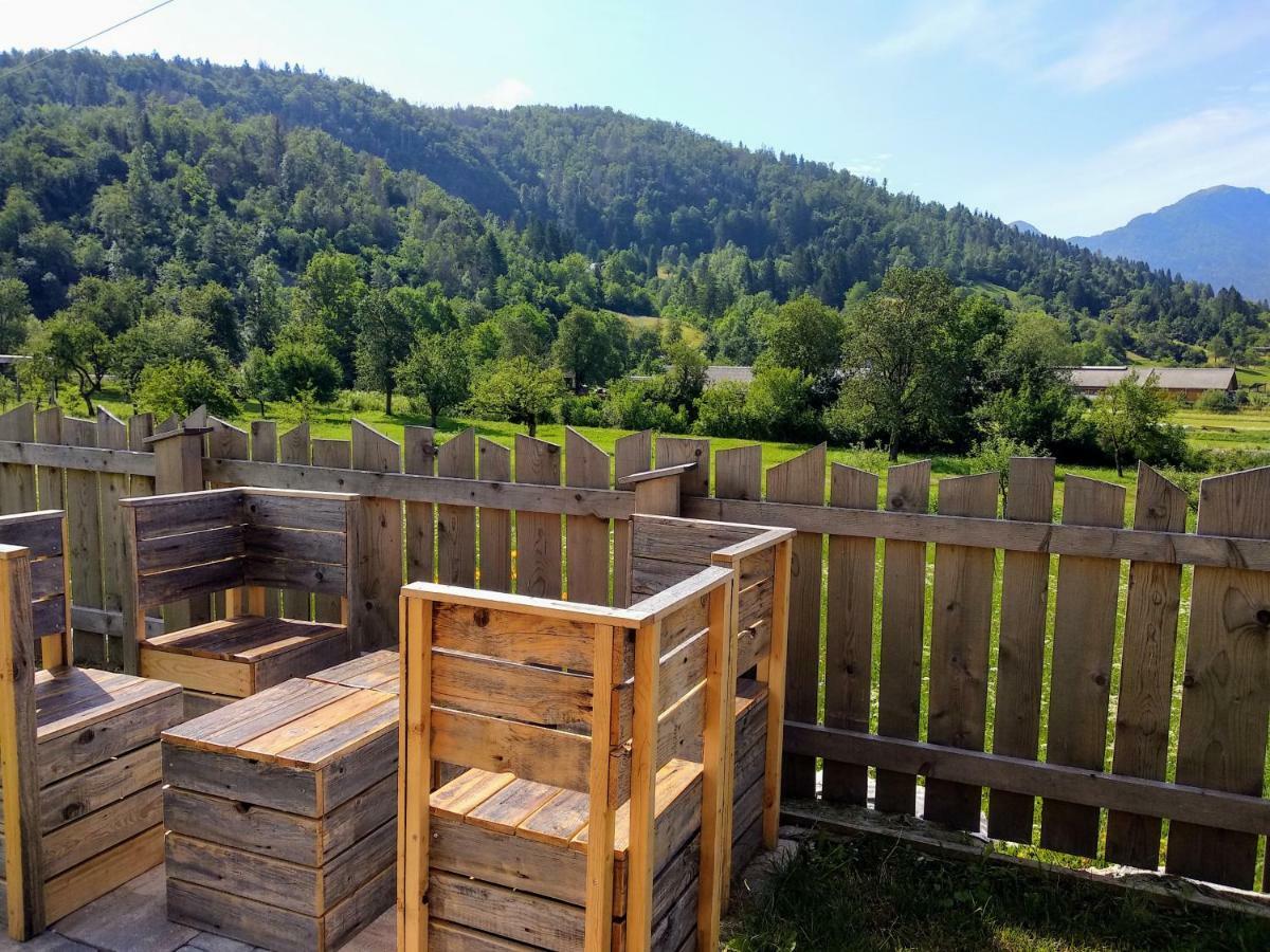 Garden Eco Houses Cebelica Bohinj Exteriör bild